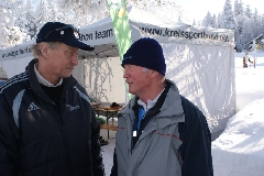 Bürgermeister Thomas Kirsten und Dieter Speer