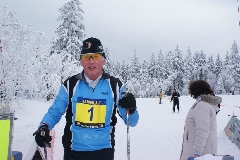 Dieter Speer im Ziel 