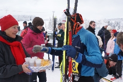 Versorgungsservice für die Sportler